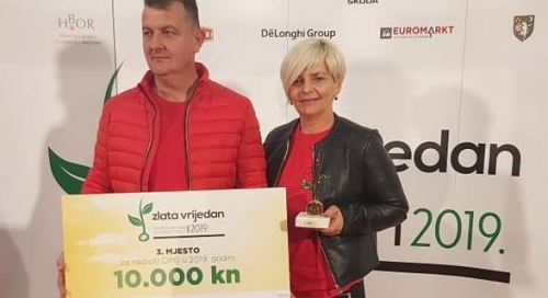 Pleternički OPG, obitelji Čondić, dobitnik nagrade “Zlata vrijedan”