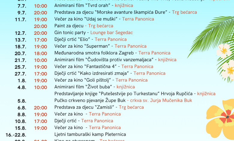 Ljeto u Pleternici 2025.