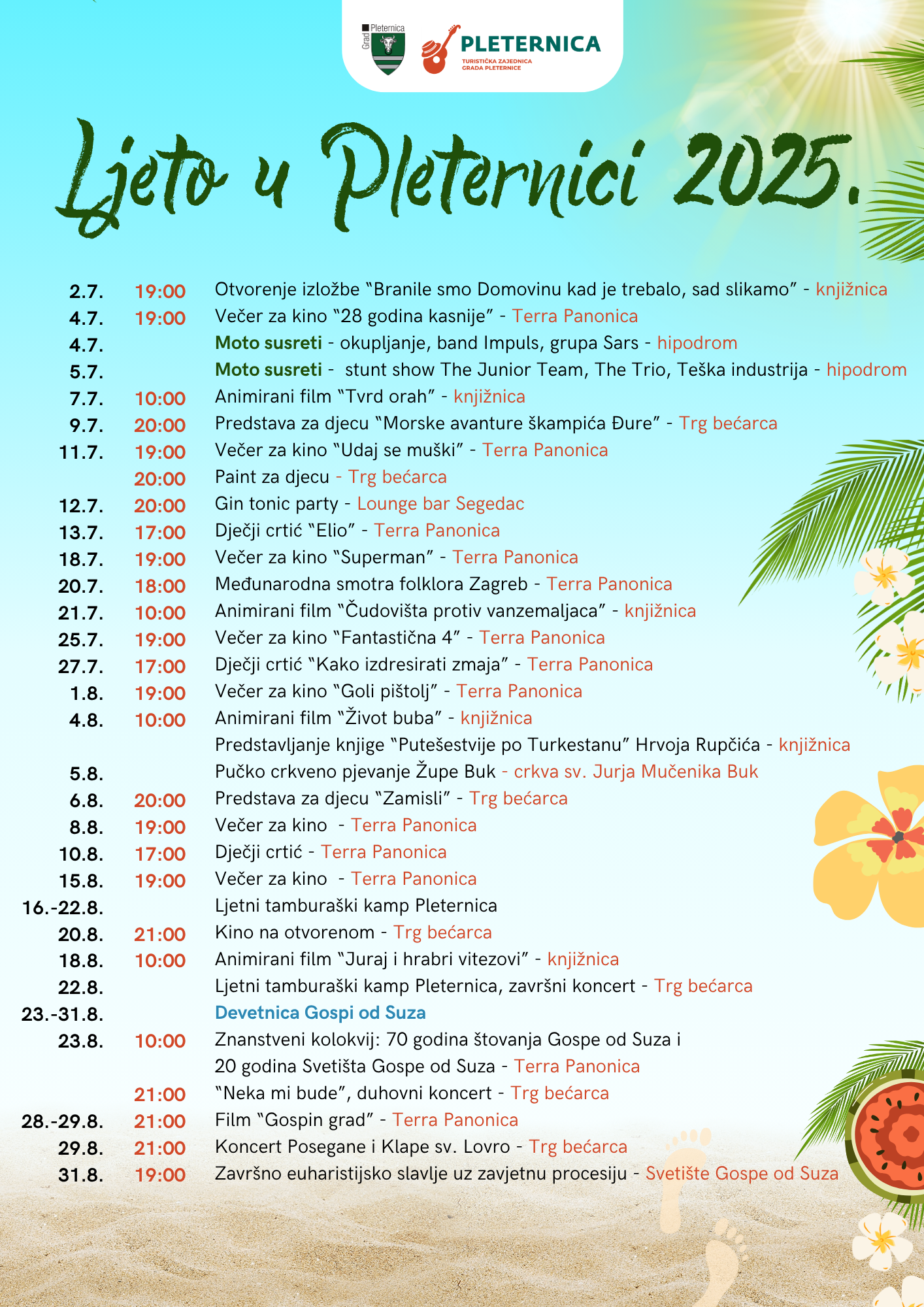Ljeto u Pleternici 2025.