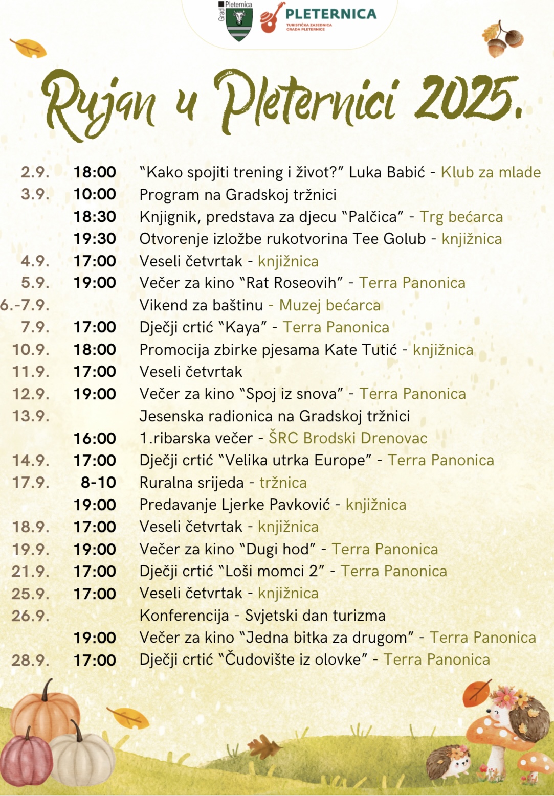 Rujan u Pleternici
