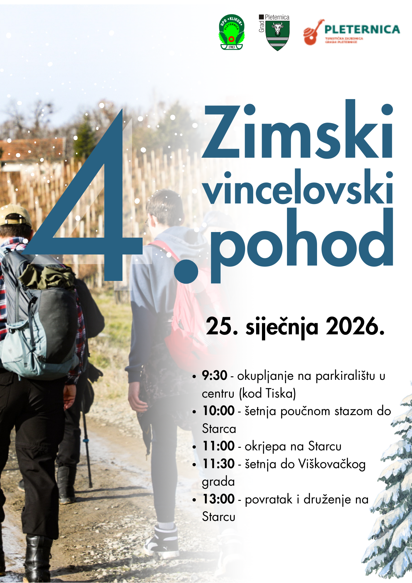 4. Zimski vincelovski pohod