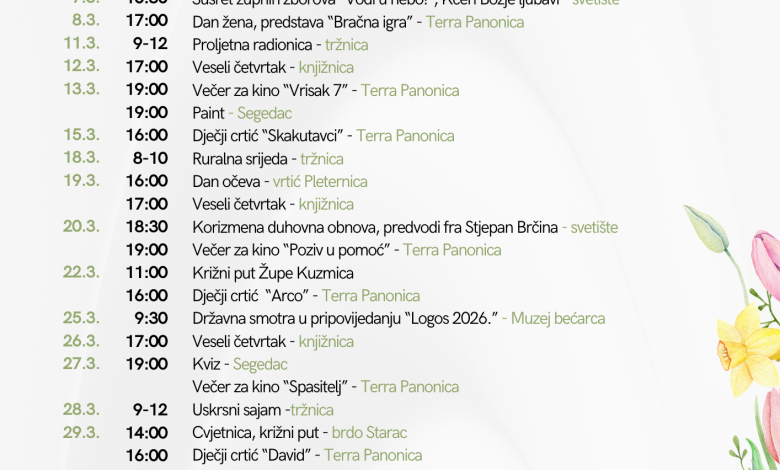 Ožujak u Pleternici